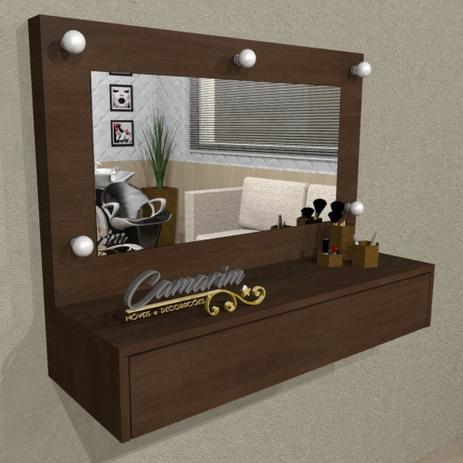 Penteadeira Camarim Para Salão e MakeUp Suspensa com 1 Gaveta - PE24 - Camarim móveis Menor preço em Penteadeira Camarim Para Salão e MakeUp Suspensa com 1 Gaveta - PE24 - Camarim móveis