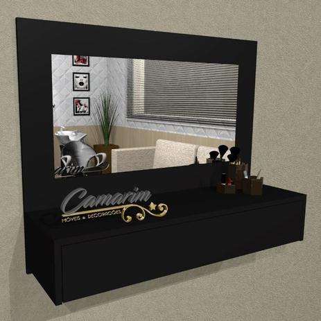 Penteadeira Camarim Para Salão e MakeUp Suspensa com 1 Gaveta - PE35 - Camarim móveis Menor preço em Penteadeira Camarim Para Salão e MakeUp Suspensa com 1 Gaveta - PE35 - Camarim móveis