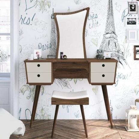 Penteadeira com Espelho 4 Gavetas EDN Móveis Rovere Italiano é boa?