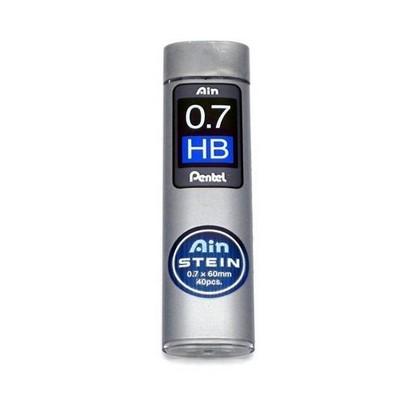 Pentel -grafite Ain Stein 0,7mm H B - Tubo Com 40 Grafites Menor preço em Pentel -grafite Ain Stein 0,7mm H B - Tubo Com 40 Grafites