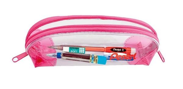 Menor preço em Pentel kit escolar rosa - lapiseira 0,7 - borracha e grafite