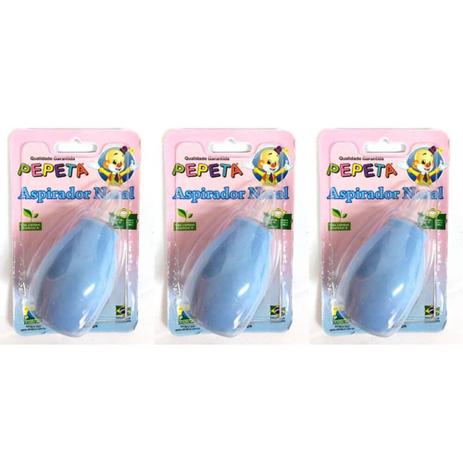 Pepeta 1100 Aspirador Nasal Infantil (Kit C/03) Menor preço em Pepeta 1100 Aspirador Nasal Infantil (Kit C/03)