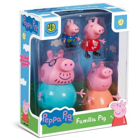 Peppa Pig Familia Pig Conjunto Coleção 4 Figuras Dtc Menor preço em Peppa Pig Familia Pig Conjunto Coleção 4 Figuras Dtc