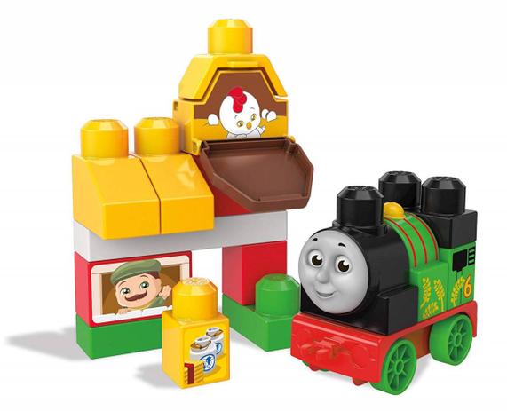 Percy na Quinta Mega Bloks Thomas - Mattel DXH54 é boa?