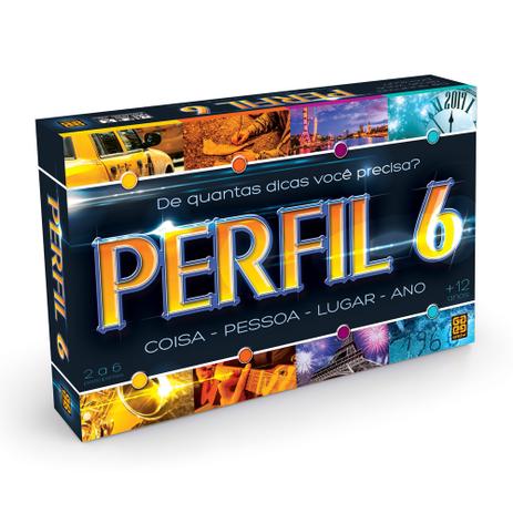 Perfil 6 - Jogo de Tabuleiro - Grow Menor preço em Perfil 6 - Jogo de Tabuleiro - Grow