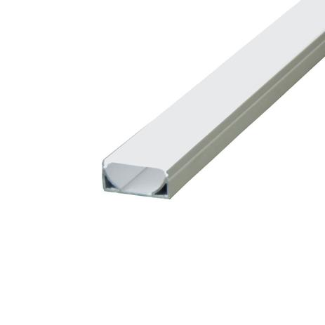 Perfil Sobrepor 27x12mm Alumínio Para Fita LED 2 Metros - DELIS Menor preço em Perfil Sobrepor 27x12mm Alumínio Para Fita LED 2 Metros - DELIS