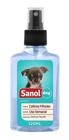 Perfume colônia para cães Sanol Dog Filhotes Nº 3 Menor preço em Perfume colônia para cães Sanol Dog Filhotes Nº 3