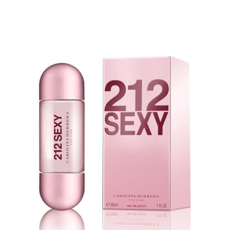Perfume Feminino 212 Sexy Carolina Herrera Eau de Parfum 30ml Menor preço em Perfume Feminino 212 Sexy Carolina Herrera Eau de Parfum 30ml