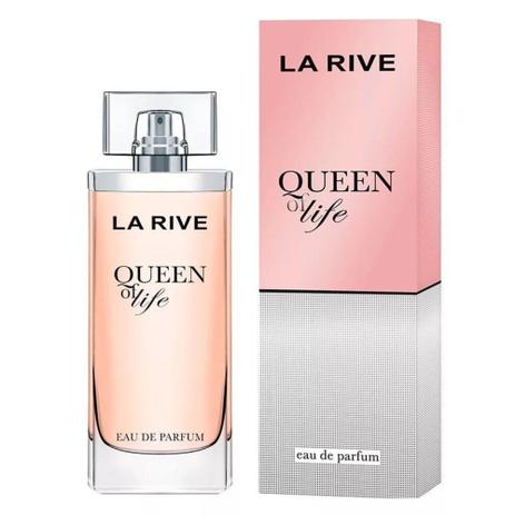 Perfume Feminino Queen of Life La Rive Eau de Parfum 75ml Menor preço em Perfume Feminino Queen of Life La Rive Eau de Parfum 75ml