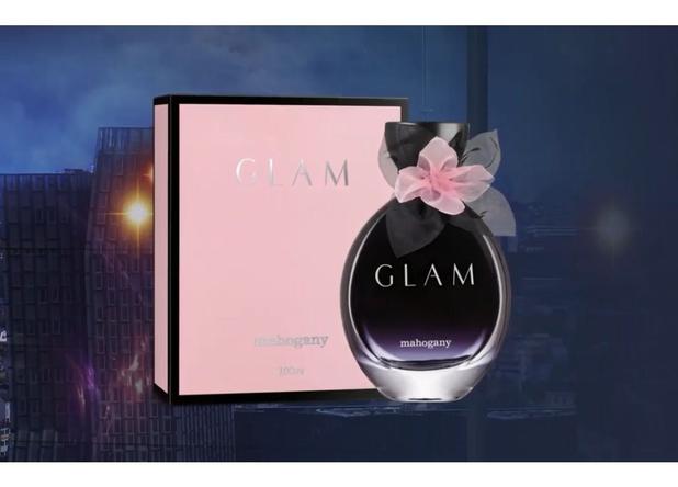 Perfume glam 100ml mahogany Menor preço em Perfume glam 100ml mahogany