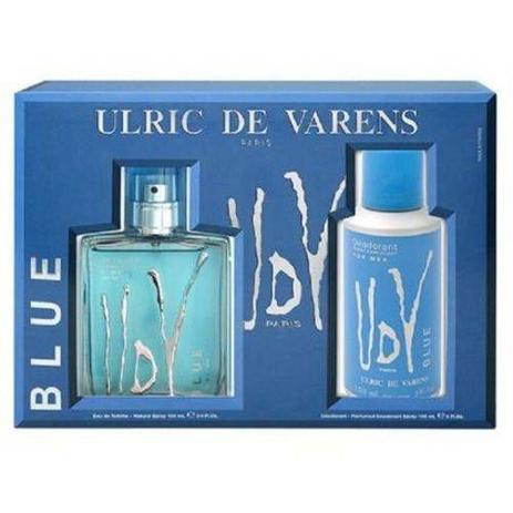 Perfume masculino udv blue ulric v 100ml + desodorante 200ml - Ulric de varens Menor preço em Perfume masculino udv blue ulric v 100ml + desodorante 200ml - Ulric de varens