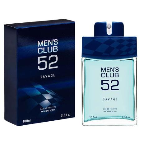 Perfume Savage 100ml Men s Club 52 - Euroessence - Perfume - Magazine Luiza