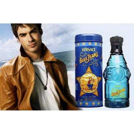 versace blue jeans eau de toilette 75 ml