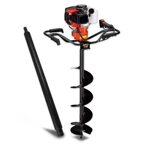 Perfurador De Solo Gasolina 2t 52cc Com Broca 200mm Tekna + Extensor 60CM Menor preço em Perfurador De Solo Gasolina 2t 52cc Com Broca 200mm Tekna + Extensor 60CM