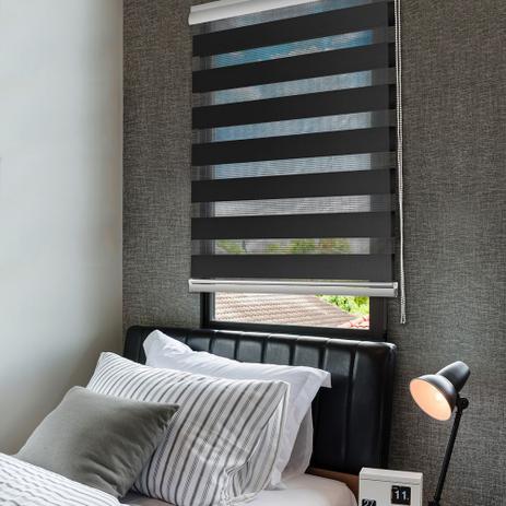 Persiana Double Rolo Dupla  140X160 Preto - Edantex é boa?