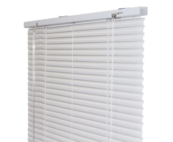 Persiana Horizontal Cortina Pvc Branca 50 (L) X 45 (A) cm - Euroflex Menor preço em Persiana Horizontal Cortina Pvc Branca 50 (L) X 45 (A) cm - Euroflex