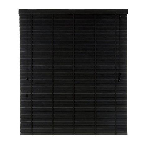 Persiana Horizontal de Madeira com Bambu 50mm 1,60L X 1,60A - Everblinds Menor preço em Persiana Horizontal de Madeira com Bambu 50mm 1,60L X 1,60A - Everblinds