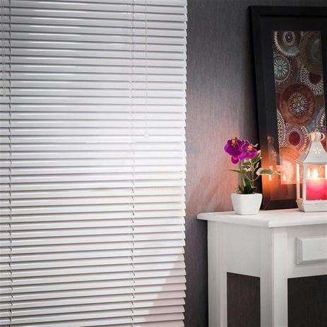 Persiana Horizontal em Alumínio 25MM 1,80larg X 1,40alt Branca - Everblinds Menor preço em Persiana Horizontal em Alumínio 25MM 1,80larg X 1,40alt Branca - Everblinds