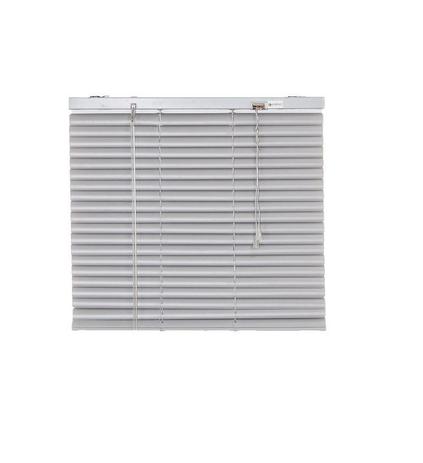 Persiana Horizontal Pvc 25mm Cinza 50 (L) X 45 (A) cm - Euroflex Menor preço em Persiana Horizontal Pvc 25mm Cinza 50 (L) X 45 (A) cm - Euroflex