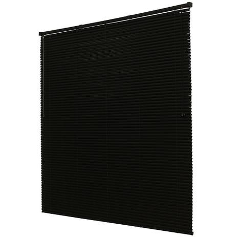 Persiana Horizontal PVC Premier - 1,00x1,60m - Preta - Evolux Menor preço em Persiana Horizontal PVC Premier - 1,00x1,60m - Preta - Evolux