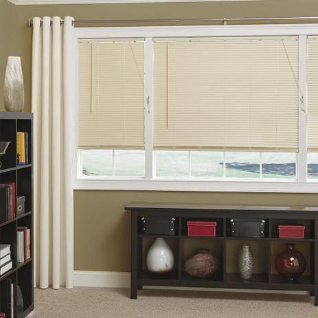 Persiana Horizontal PVC Premier - 1,60x1,60m - Bege - Evolux Menor preço em Persiana Horizontal PVC Premier - 1,60x1,60m - Bege - Evolux