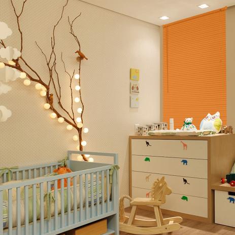 Persiana Horizontal UP - 1,60x1,30m - Orange - Evolux Menor preço em Persiana Horizontal UP - 1,60x1,30m - Orange - Evolux