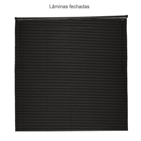 Persiana PVC 25mm Isadora Design 2,20mx1,00m Preto é boa?