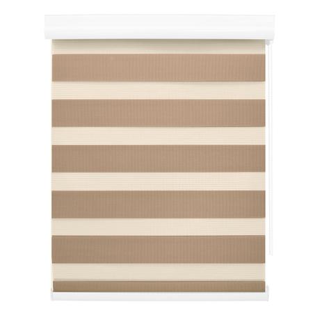 Persiana Rolô Rainbow Horizontal - 1,20x1,60m - Caramelo - Evolux Menor preço em Persiana Rolô Rainbow Horizontal - 1,20x1,60m - Caramelo - Evolux
