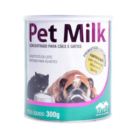 Pet Milk 300g - Vetnil Menor preço em Pet Milk 300g - Vetnil