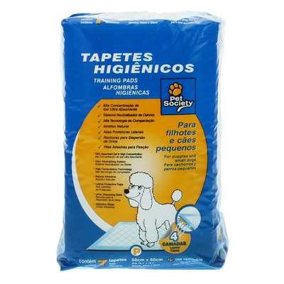 Pet Society 7/Unidades - 50X50CM - Tapete Higiênico Menor preço em Pet Society 7/Unidades - 50X50CM - Tapete Higiênico