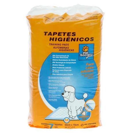 Pet Society 7/Unidades - 50X70CM Tapete Higiênico Menor preço em Pet Society 7/Unidades - 50X70CM Tapete Higiênico