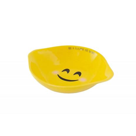 Petisqueira Com Aba 18Cm Amarela - Felicidade - Linha Diverticon - Ceraflame - Tommy Design Menor preço em Petisqueira Com Aba 18Cm Amarela - Felicidade - Linha Diverticon - Ceraflame - Tommy Design