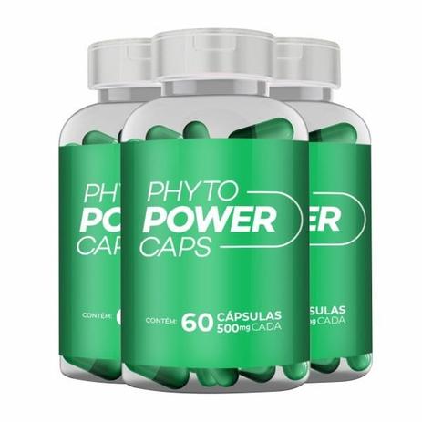 Phyto Power Caps - Promoção 3 Unidades Menor preço em Phyto Power Caps - Promoção 3 Unidades