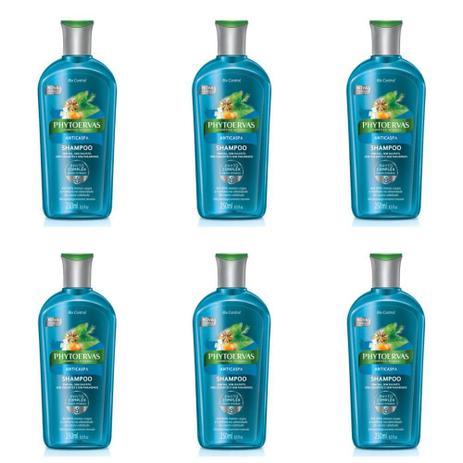 Phytoervas Anticaspa Shampoo 250ml (Kit C/06) Menor preço em Phytoervas Anticaspa Shampoo 250ml (Kit C/06)