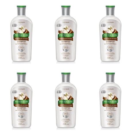 Phytoervas Hidratação Intensa Shampoo 250ml (Kit C/06) Menor preço em Phytoervas Hidratação Intensa Shampoo 250ml (Kit C/06)