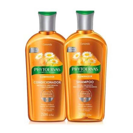 Phytoervas Iluminador Shampoo + Condicionador 250ml Menor preço em Phytoervas Iluminador Shampoo + Condicionador 250ml