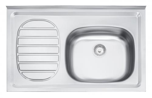 Pia Aço Inox 100x50 STANDARD ( Com 1 Válvula ) Tramontina Menor preço em Pia Aço Inox 100x50 STANDARD ( Com 1 Válvula ) Tramontina
