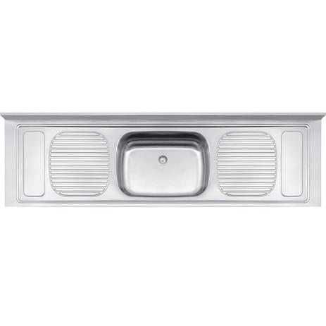 Pia aco inox 304 ba 200x55 1cc perf tramontina Menor preço em Pia aco inox 304 ba 200x55 1cc perf tramontina