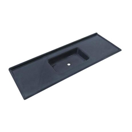 Pia com Cuba para Cozinha Massa Premium 140cmx54cm Decoralita Preto é ruim? Pia com Cuba para Cozinha Massa Premium 140cmx54cm Decoralita Preto é boa?