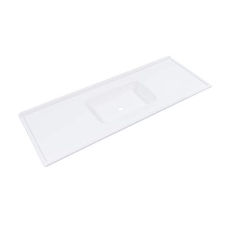 Pia com Cuba para Cozinha Massa Premium 160cmx54cm Decoralita Branco é boa?