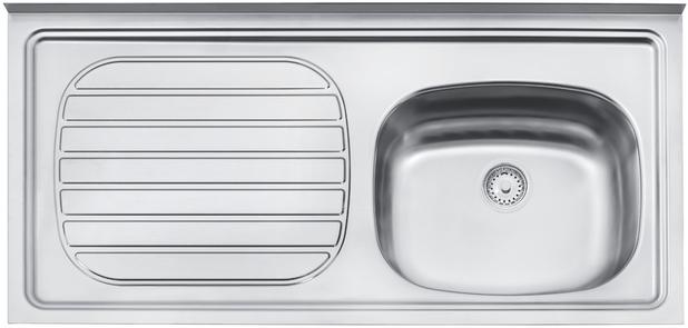 Pia De Apoio Em Aço Inox 100x50 Cm Tramontina 93422/507 - Tramontina teec Menor preço em Pia De Apoio Em Aço Inox 100x50 Cm Tramontina 93422/507 - Tramontina teec