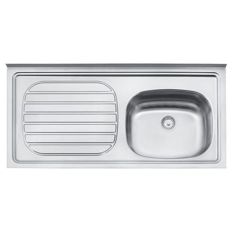 Pia De Apoio Tramontina 93422507 100 x 50 Cm Aço Inox Menor preço em Pia De Apoio Tramontina 93422507 100 x 50 Cm Aço Inox