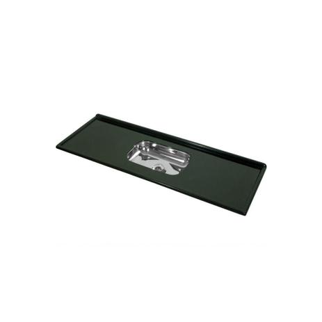 Pia em Mármore Sintético com Cuba Inox 120cm Verde Romano - Decoralita é boa?