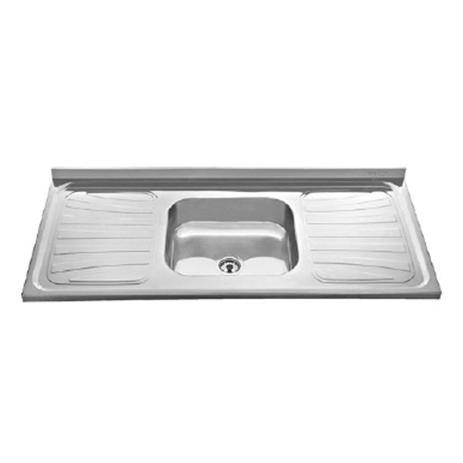 Pia Inox 1.60 Cuba Oval - 30631 - Ghel plus Menor preço em Pia Inox 1.60 Cuba Oval - 30631 - Ghel plus