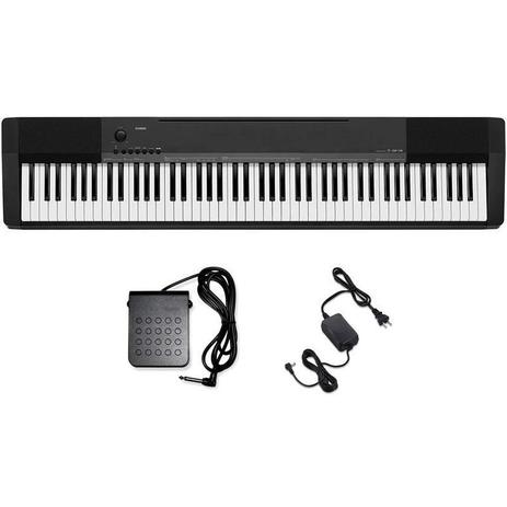 Piano Digital Casio CDP130 Preto com Fonte e Pedal Sustain é boa?