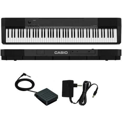 Piano Digital Casio CDP135BK Menor preço em Piano Digital Casio CDP135BK
