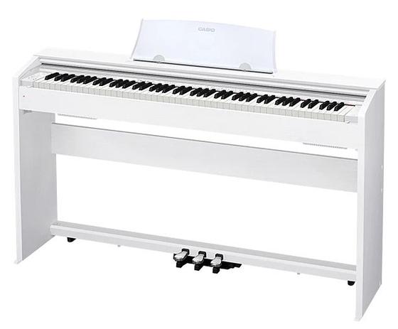 Piano Digital Casio Privia Px770 We Branco Menor preço em Piano Digital Casio Privia Px770 We Branco