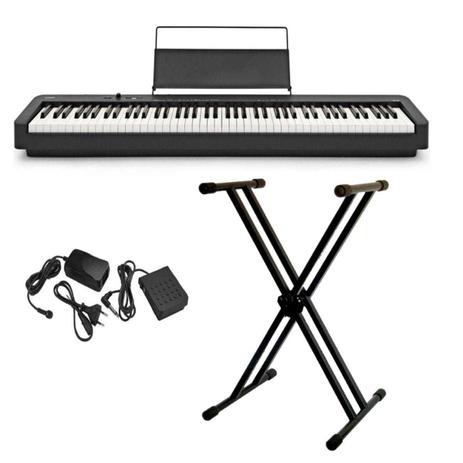 piano casio cdps100 digital 88 teclas preto
