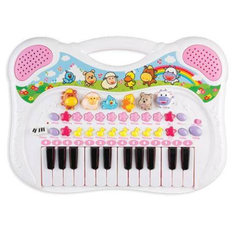 Piano Teclado Musical Infantil Rosa Menina Gravador Sons - Braskit Menor preço em Piano Teclado Musical Infantil Rosa Menina Gravador Sons - Braskit