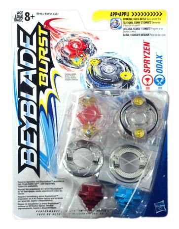 Pião Beyblade - Beyblade Burst Dual Pack - SPRYZEN/ODAX - Hasbro Menor preço em Pião Beyblade - Beyblade Burst Dual Pack - SPRYZEN/ODAX - Hasbro